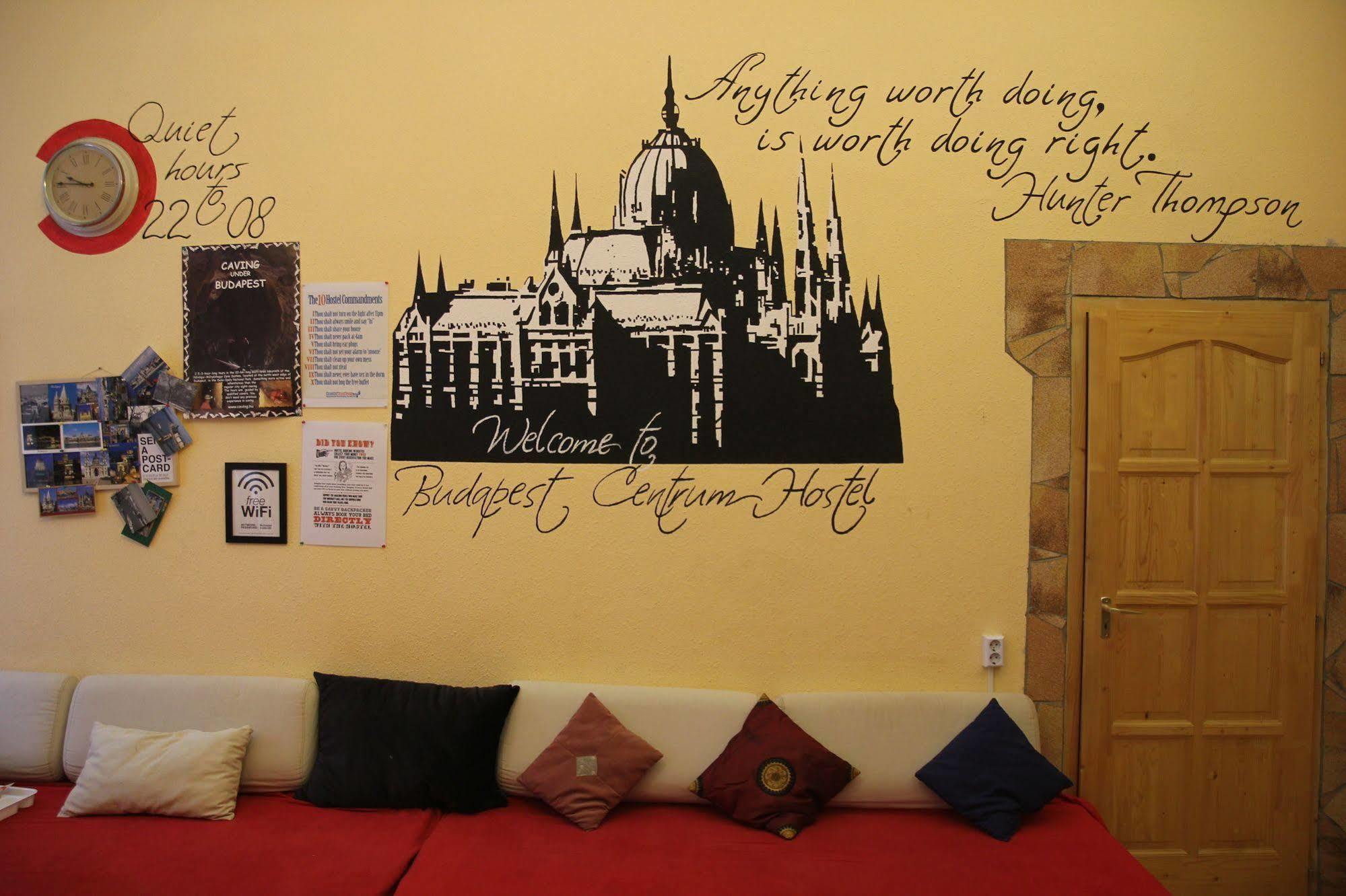 Budapest Centrum Cozy Hostel Exterior foto